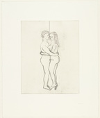 Louise Bourgeois. The Couple, plate 5 of 7, from the portfolio, La R&eacute;paration. 2001
