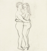 Louise Bourgeois. The Couple, plate 5 of 7, from the portfolio, La R&eacute;paration. 2001