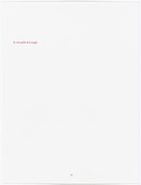 Louise Bourgeois. Aux Vieilles Tapisseries: 44 Sentences de Louise Bourgeois, text 16 of 44. 2005