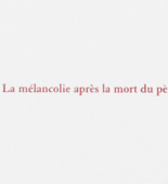 Louise Bourgeois. Aux Vieilles Tapisseries: 44 Sentences de Louise Bourgeois, text 17 of 44. 2005