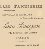 Louise Bourgeois. Aux Vieilles Tapisseries: 44 Sentences de Louise Bourgeois, facsimile. 2005