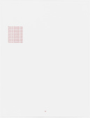 Louise Bourgeois. Aux Vieilles Tapisseries: 44 Sentences de Louise Bourgeois, text 18 of 44. 2005