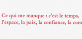 Louise Bourgeois. Aux Vieilles Tapisseries: 44 Sentences de Louise Bourgeois, text 21 of 44. 2005