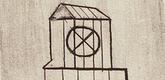 Louise Bourgeois. Plate 1 of 9, from the illustrated book, He Disappeared into Complete Silence, first edition (Example 2). 1947