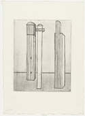 Louise Bourgeois. Plate 3 of 11, from the illustrated book, He Disappeared into Complete Silence, second edition. 1995-2003
