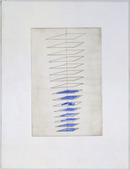 Louise Bourgeois. Untitled, plate 4 of 8, from the puritan. 1990