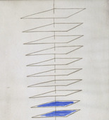 Louise Bourgeois. Untitled, plate 4 of 8, from the puritan. 1990
