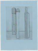 Louise Bourgeois. Plate 3 of 11, from the illustrated book, He Disappeared into Complete Silence, second edition. 1995-2003
