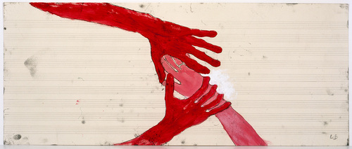 Louise Bourgeois. Untitled (no. 17) in 10 AM Is When You Come to Me (set 5), from the series of installation sets (1-10). 2006
