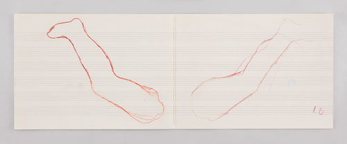 Louise Bourgeois. Untitled, no. 30, in Nothing to Remember (set 5), from the series of folio sets (1-6). 2004-2006