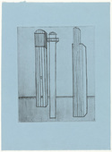 Louise Bourgeois. Plate 3 of 11, from the illustrated book, He Disappeared into Complete Silence, second edition. 1995-2003