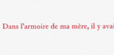 Louise Bourgeois. Aux Vieilles Tapisseries: 44 Sentences de Louise Bourgeois, text 1 of 44. 2005