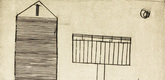 Louise Bourgeois. Plate 6 of 9, from the illustrated book, He Disappeared into Complete Silence, first edition (Example 19). 1947