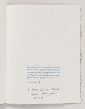 Louise Bourgeois. Les Arbres (2). 2004