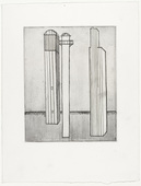Louise Bourgeois. Plate 3 of 11, from the illustrated book, He Disappeared into Complete Silence, second edition. 1995-2003