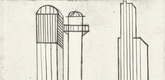 Louise Bourgeois. Plate 3 of 11, from the illustrated book, He Disappeared into Complete Silence, second edition. 1995-2003