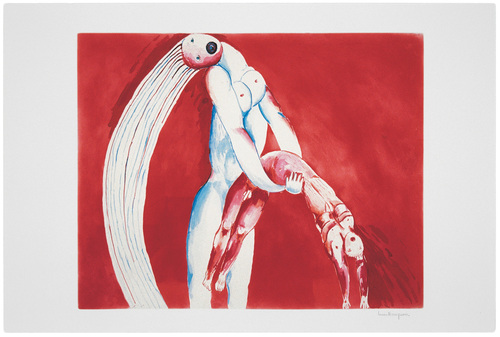 Louise Bourgeois. Triptych for the Red Room. 1994