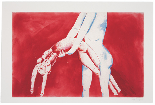 Louise Bourgeois. Triptych for the Red Room. 1994