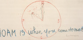 Louise Bourgeois. Untitled (no. 19) in 10 AM Is When You Come to Me (set 5), from the series of installation sets (1-10). 2006