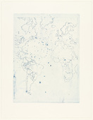 Louise Bourgeois. Map of the Western Hemisphere. 1999