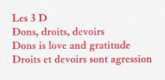 Louise Bourgeois. Aux Vieilles Tapisseries: 44 Sentences de Louise Bourgeois, text 33 of 44. 2005
