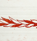 Louise Bourgeois. Untitled, no. 1, only state, in Nothing to Remember (set 1), from the series of folio sets (1-6). 2004-2006