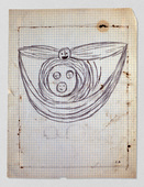 Louise Bourgeois. Winged Head. 1948