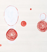 Louise Bourgeois. Untitled drawing, in Nothing to Remember (set 1), from the series of folio sets (1-6). 2004-2006