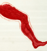 Louise Bourgeois. Untitled, no. 30, in Nothing to Remember (set 1), from the series of folio sets (1-6). 2004-2006