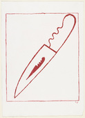 Louise Bourgeois. Dagger Child. 2001