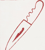 Louise Bourgeois. Dagger Child. 2001