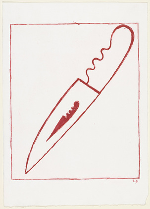 Louise Bourgeois. Dagger Child. 2001