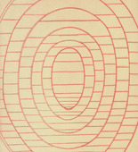 Louise Bourgeois. Untitled, plate 5 of 8, from the puritan. 1990