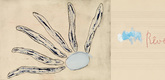 Louise Bourgeois. Untitled, no. 23, in Nothing to Remember (set 3), from the series of folio sets (1-6). 2004-2006