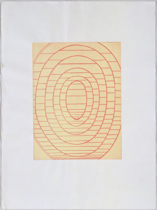 Louise Bourgeois. Untitled, plate 5 of 8, from the puritan. 1990