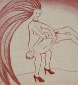 Louise Bourgeois. Untitled, plate 2 of 5, from the series, The Laws of Nature. c. 2003