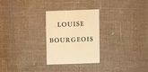 Louise Bourgeois. He Disappeared into Complete Silence, first edition (Example 4). 1947