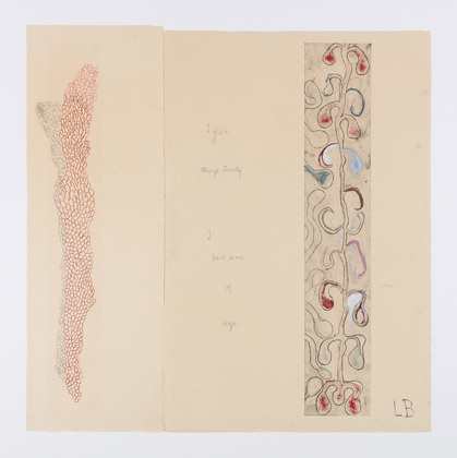 Louise Bourgeois. Untitled, no. 4 of 4, from the series, Inner Truths or Outer Truths. 2007