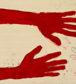 Louise Bourgeois. Untitled (no. 12) in 10 AM Is When You Come to Me (set 1), from the series of installation sets (1-10). 2006