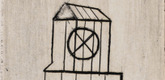 Louise Bourgeois. Plate 1 of 9, from the illustrated book, He Disappeared into Complete Silence, first edition (Example 5). 1947