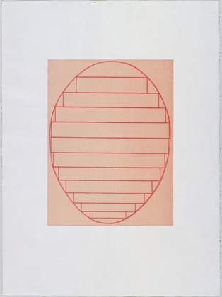 Louise Bourgeois. Untitled, plate 6 of 8, from the puritan. 1990
