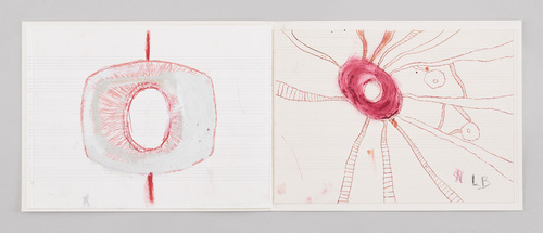 Louise Bourgeois. Untitled, no. 5, in Nothing to Remember (set 5), from the series of folio sets (1-6). 2004-2006
