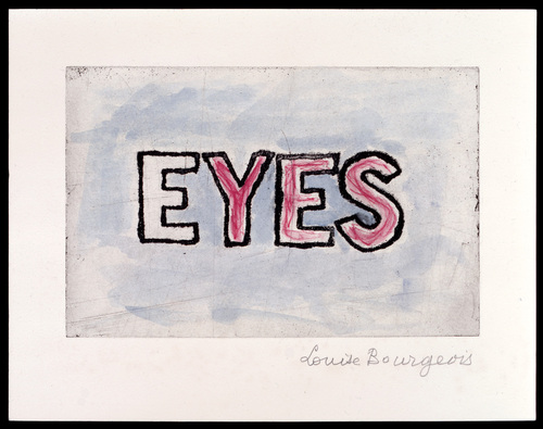 Louise Bourgeois. Eyes. 2004