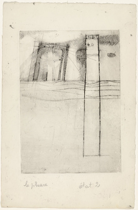 Louise Bourgeois. Le Phare. 1946-1947