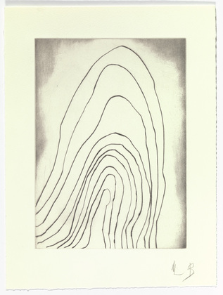 Louise Bourgeois. Untitled, plate 6 of 15, from the series, Nature Study. 2009