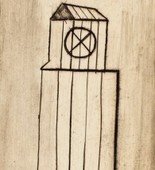 Louise Bourgeois. Plate 1 of 9, from the illustrated book, He Disappeared into Complete Silence, first edition (Example 10). 1947