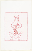 Louise Bourgeois. La Naus&eacute;e, plate 1 of 7, from the portfolio, La R&eacute;paration. 2001