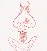 Louise Bourgeois. La Naus&eacute;e, plate 1 of 7, from the portfolio, La R&eacute;paration. 2001