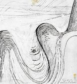 Louise Bourgeois. Untitled (Study for Mountain Ponds, 1993). 1993