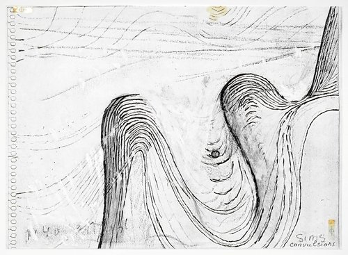 Louise Bourgeois. Untitled (Study for Mountain Ponds, 1993). 1993